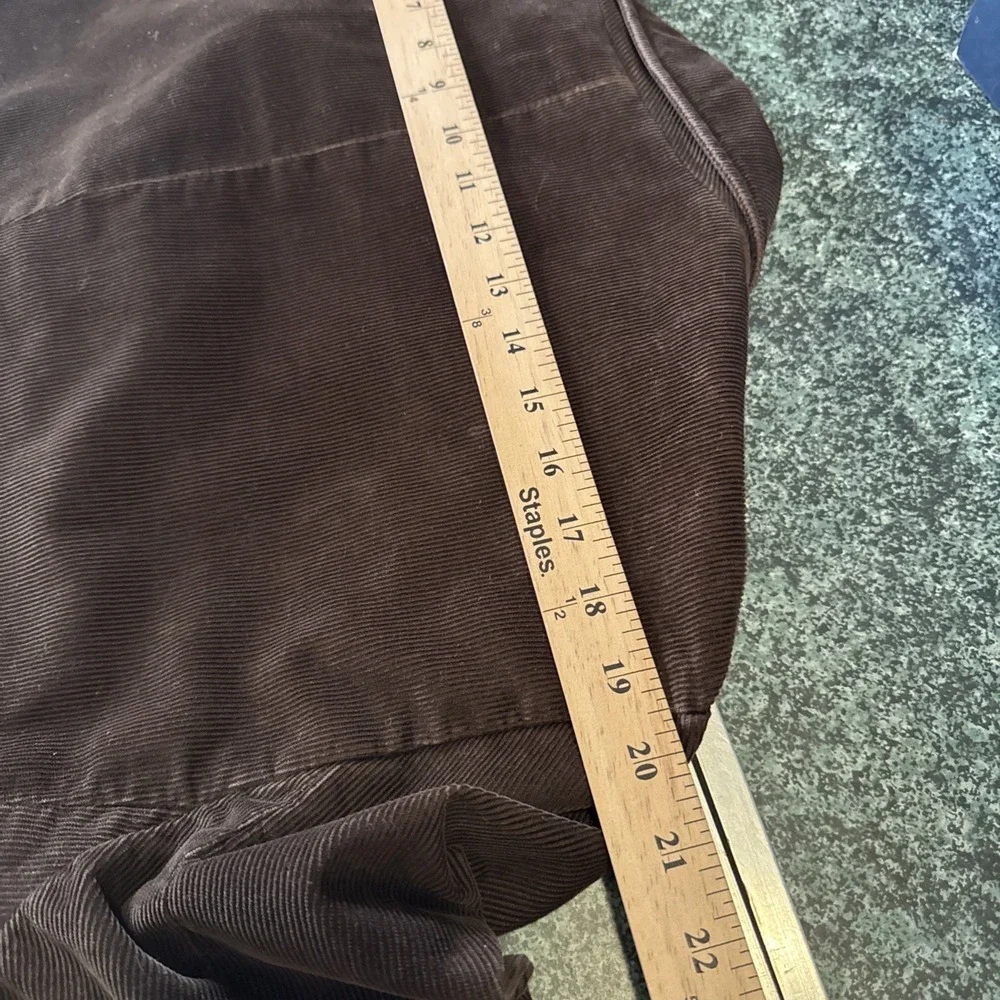 J. Crew Blazer Vintage Cord Mens Large Brown 100% Cotton Corduroy Sport Coat